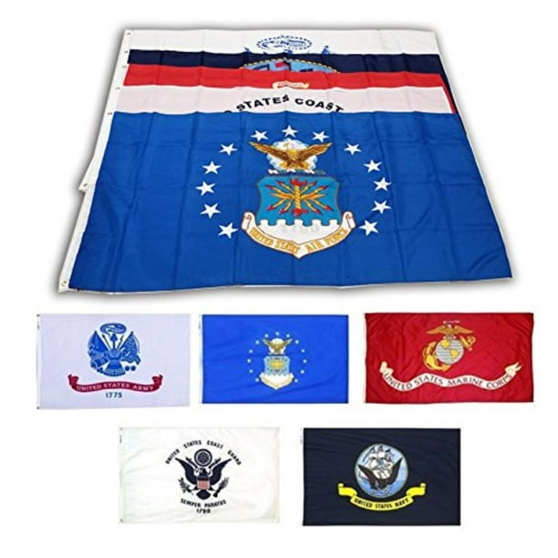 Army Military Navy Air Forces Large High Quality All Canada 3'X5' Flags Banner 